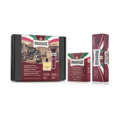 Proraso Red voda po holení 100 ml + krém na holení 150 ml dárková sada