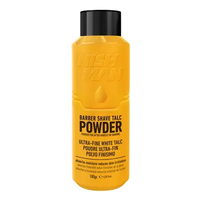 Nishman Barber Shave Talc Powder tělový pudr 180 g