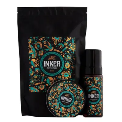 Pan Drwal Inker Tattoo čisticí pěna na tetování 150 ml + máslo na tetování 170 ml sada