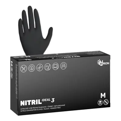 ESPEON Nitril Ideal 3 Black 100 ks M