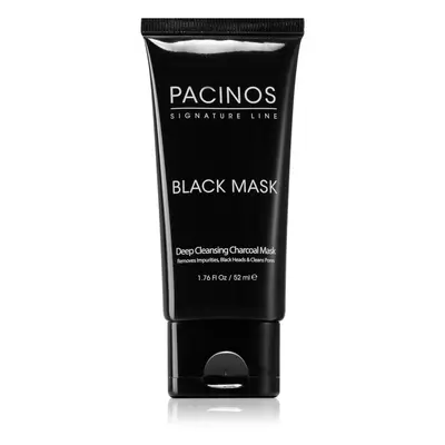 Pacinos Black mask černá slupovací maska na obličej 50 ml