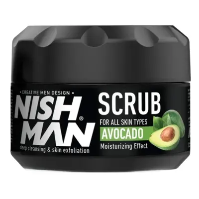 Nishman Avocado Scrub peeling na obličej 300 ml