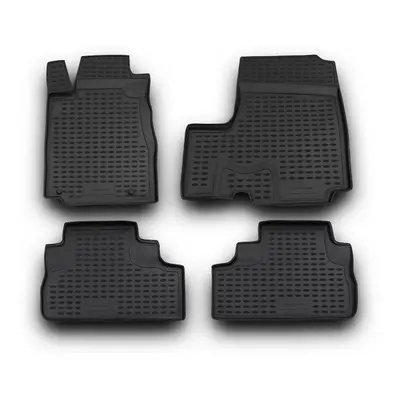 Gumové autokoberce Honda CR-V 2006-2012 (subwoofer pod spolujezdcem)