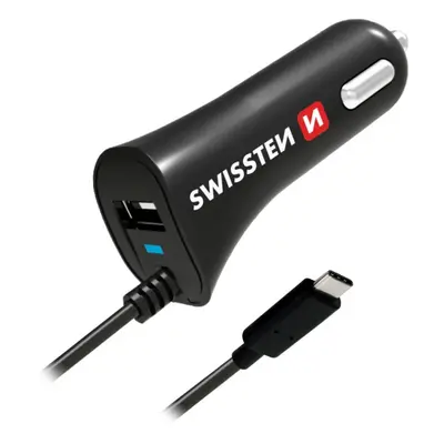 USB adaptér 1x + USB-C kabel (pevný)