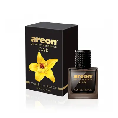 Luxusní parfém do auta Areon Vanilla Black (50ml, flakón)