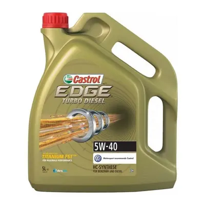 Motorový olej Castrol Edge Turbo Diesel 5W-40 (5l)