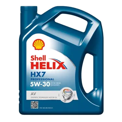 Olej Shell Helix HX7 Professional AV 5W-30 (5l)