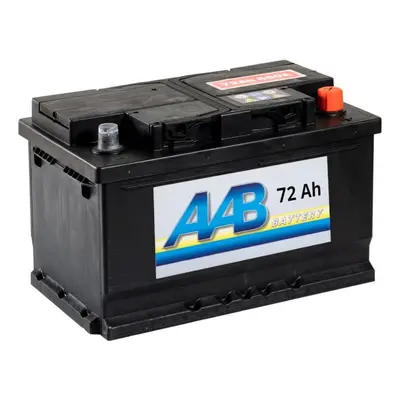 Autobaterie AAB 72Ah, 12V, 680A (nízká)