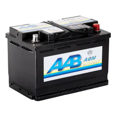 Autobaterie AAB AGM 70Ah, 12V, 720A