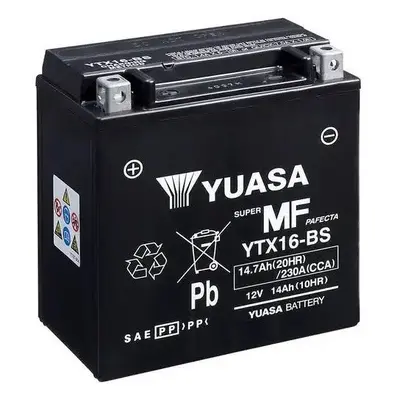 Motobaterie Yuasa Super MF YTX16-BS