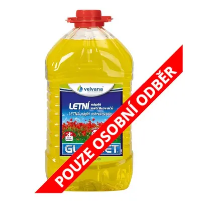 Letní směs do ostřikovačů Velvana Glacidet (3l)