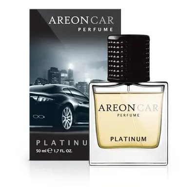 Luxusní parfém do auta Areon Platinum (50ml, flakón)