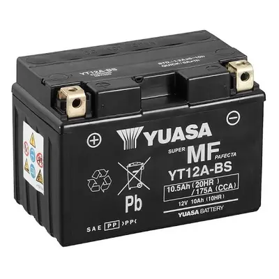 Motobaterie Yuasa Super MF YT12A-BS