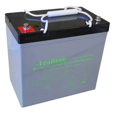 Záložní akumulátor Leaftron LTG12-55 12V, 55Ah, 500A (gelový)