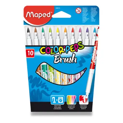 Maped Fixy Color´ Peps Brush, 10 barev