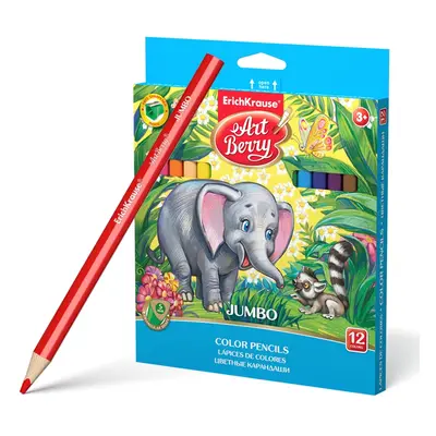 Erich Krause Pastelky ArtBerry Jumbo, 12 barev