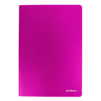 Ambar Sešit Neon pink, A5, 48 listů, linka