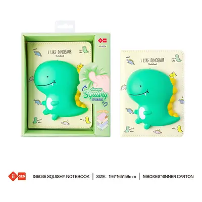 Manal SQUISHY zápisník DINOSAUR 128 stran