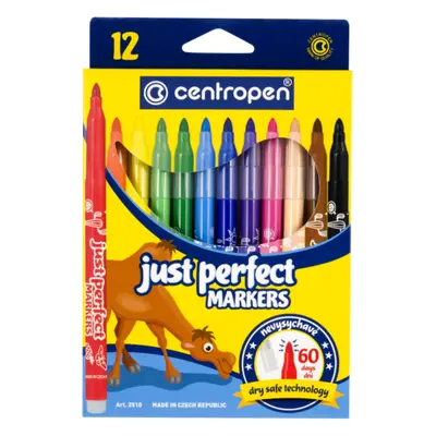 Centropen Fixy Just perfect, 12 barev