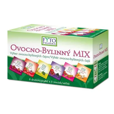 Fytopharma Ovocně - bylinný mix 6 x 5 kapes, 30 x 2 g