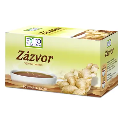 Fytopharma Zázvorový čaj, 20x 1 g