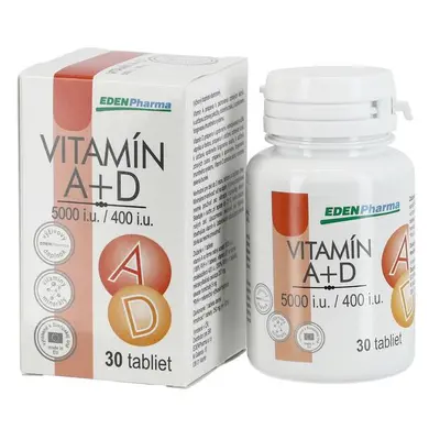 EDENPharma Vitamin A + D3, 30 tablet