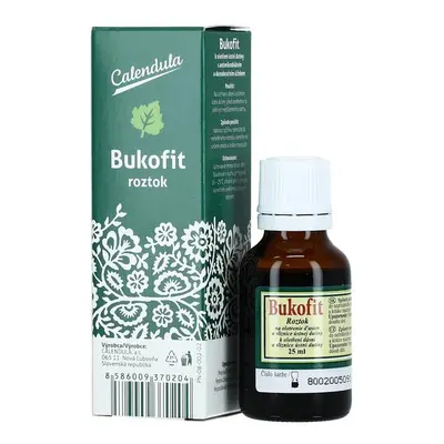 Bukofit - Roztok k ošetření dásní, 25 ml