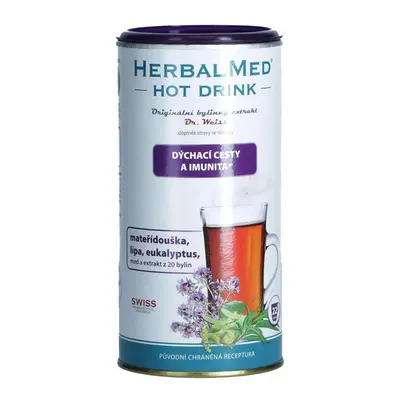 Herbalmed Hot Drink Dr. Weiss – dýchací cesty a imunita, 180 g