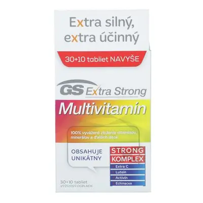 GS Extra Strong Multivitamin, 40 tablet