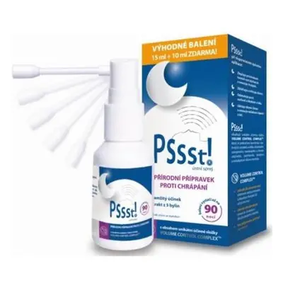 Pssst! Ústní sprej proti chrápání 25 ml