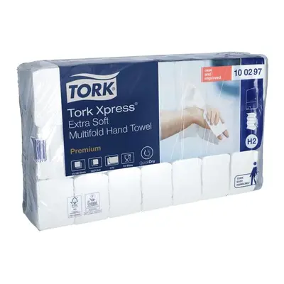 Papírové utěrky na ruce Tork Xpress Multifold Premium (H2), 2100 ks