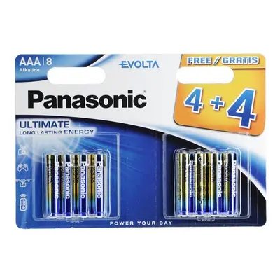 Baterie Panasonic Evolta AAA, 8ks