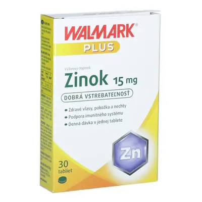 Walmark ZINEK 15 mg, 30 tablet