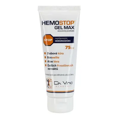 HemoStop Gel Max Da Vinci Academia, 75 ml