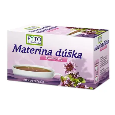 Fytopharma Mateřídouška čaj 20 x 1 g