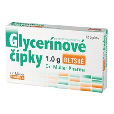 Dr. Müller Glycerinové čípky dětské 1,0 g