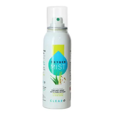 ClearO2 Oxygen Mist – revitalizační sprej na pokožku, 100 ml