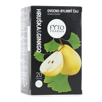 Fytopharma Ovocně -bylinný čaj hruška & ginkgo, 20x 2 g