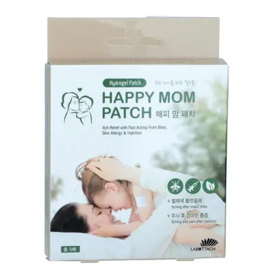 Happy Mom Patch Hydrogelová náplast po injekcích a štipnutí hmyzem 5 x 5 cm, 5 ks