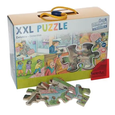 Vzdělávací puzzle Detektiv XXL od Beleduc.