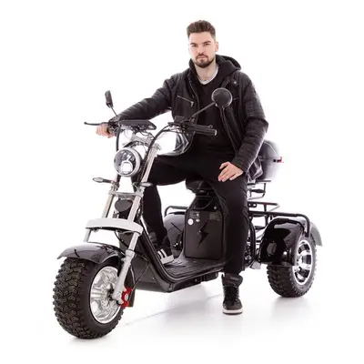 Elektrický CHOPPER UNIZDRAV PRO tříkolový– výkonný 2000 W motor