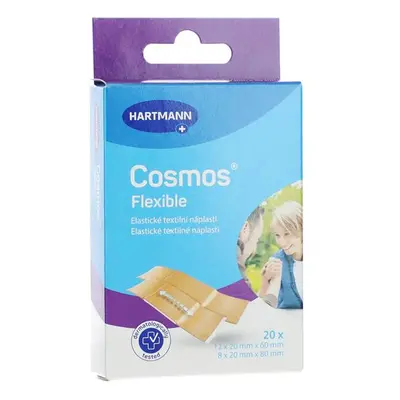 Cosmos Flexible pružná náplast na rány, 20 ks