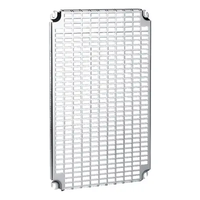 Montážní perforovaný panel Schneider NSYMR88 s univerzální perforací 11x26mm / 800x800 mm