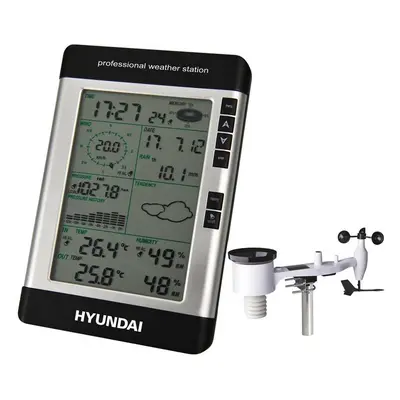 Meteorologická stanice Hyundai WSP 3080 R WIND / černá