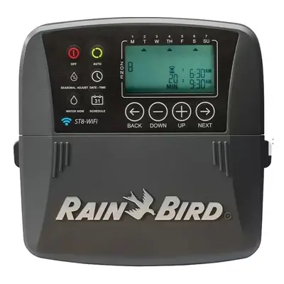 Řídící zavlažovací jednotka Rain Bird ST8I-INTL / 8 zón / na baterie / WiFi / černá