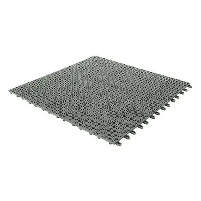 Kryt na terasu Multiplate / 55,5 x 55,5 cm / 9 ks / polyethylen / šedá