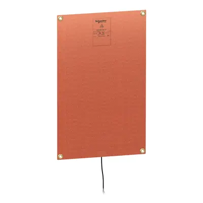 Ultratenké topné těleso Schneider Electric NSYCRS100W240V / 100 W / 26 x 44 x 0,17 cm / silikono