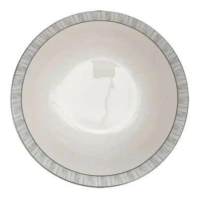 Porcelánová mísa Domino o průměru 22,5 cm / 1 ks / šedý dekor