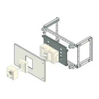 Instalační sada Gewiss GW49876 / CVX1600-KT MTX320 F+MRD/CM 600x200 HO NC