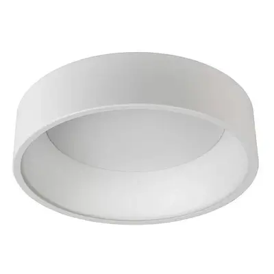 Kruhové stropní LED svítidlo Lucide Talowe Ø 45 cm / 30 W / hliník / bílá / teplá bílá